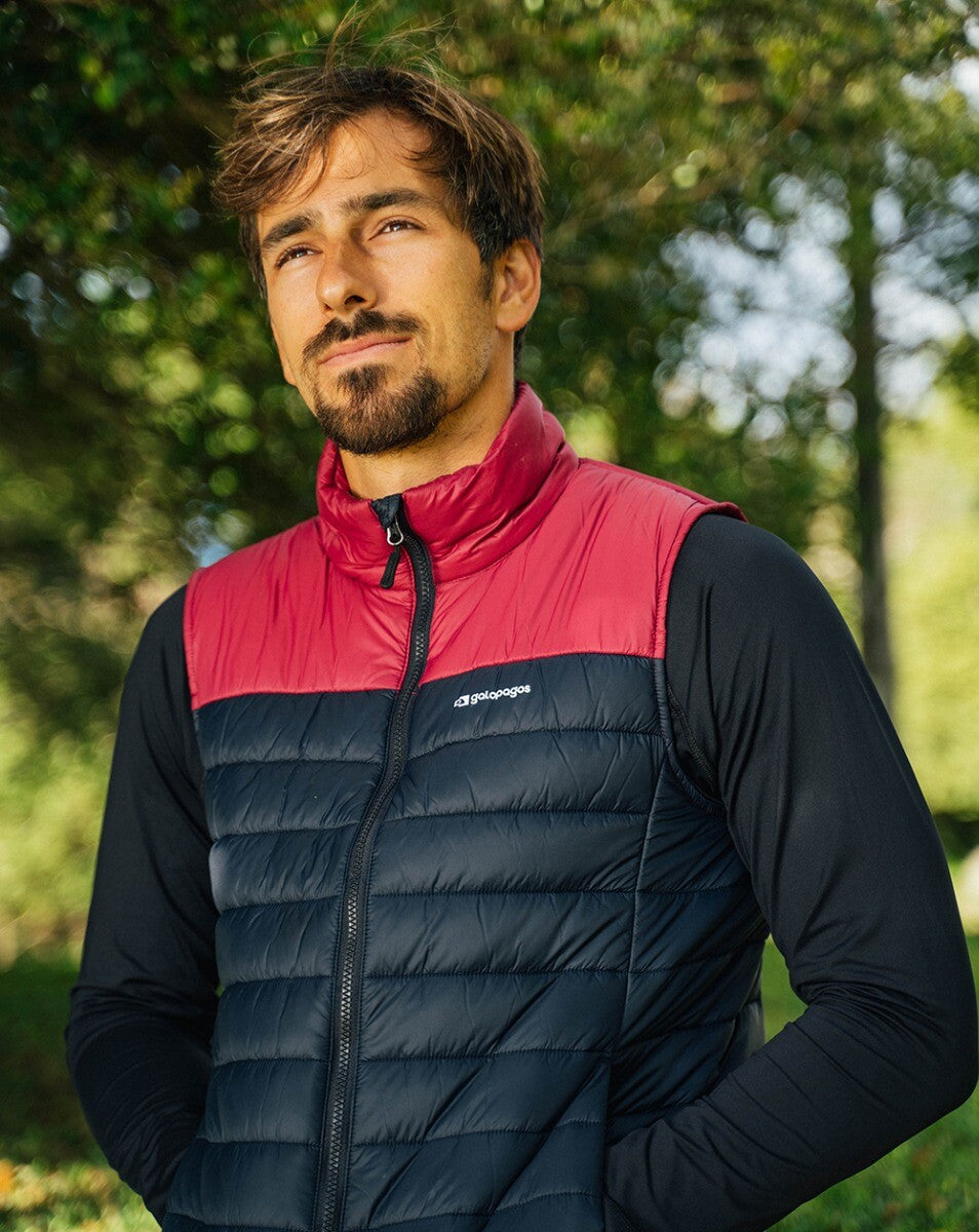 Colete Puffer All Gender Hermit Crab - Azul Marinho