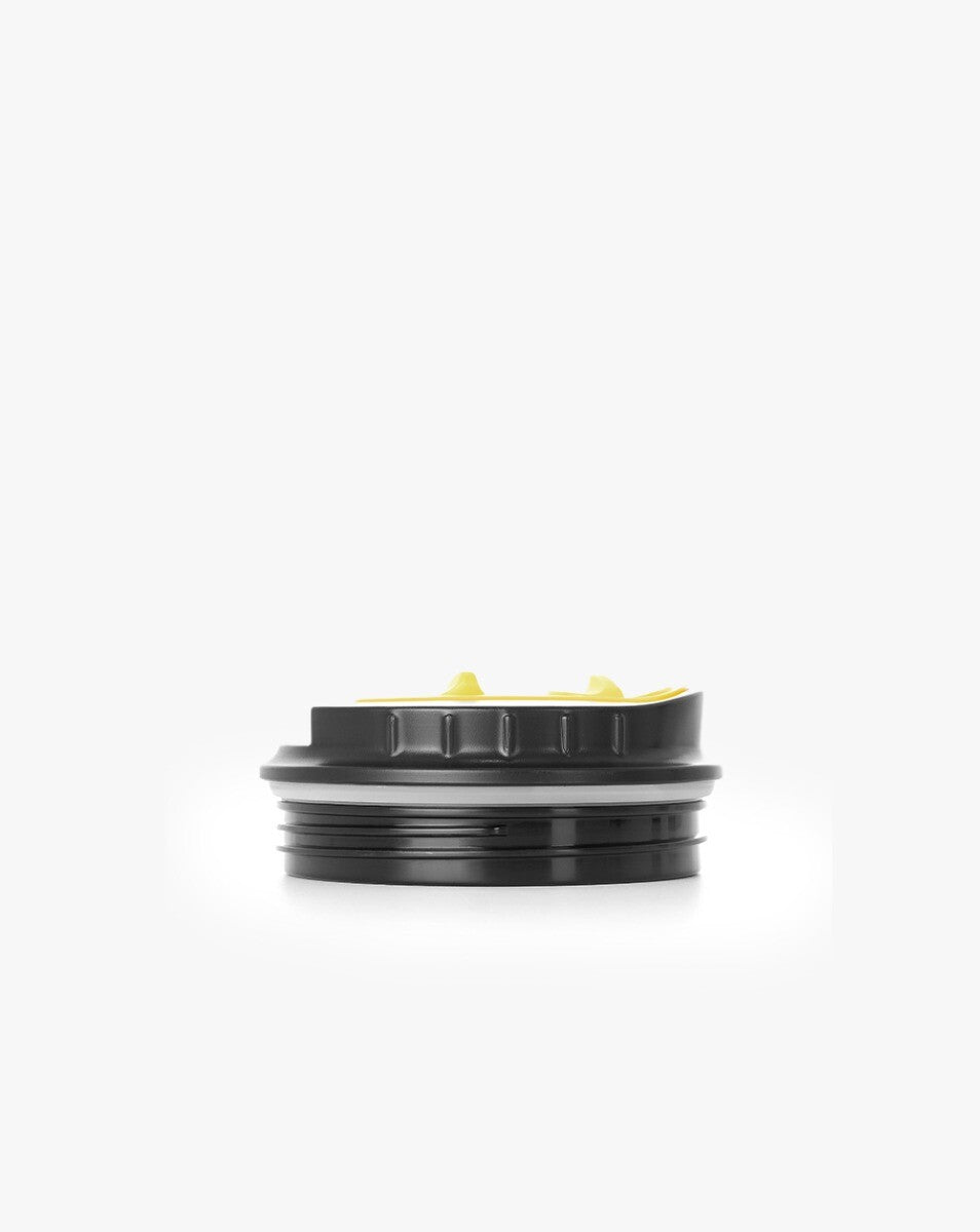 Copo Térmico Tumbler Hurricane 413ml - Preto e Amarelo
