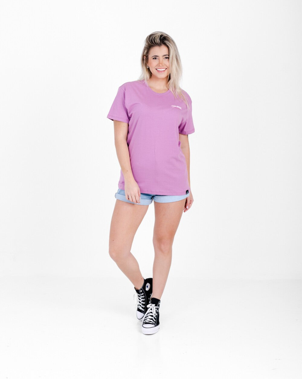 Camiseta All Gender Respect - Roxo Beat