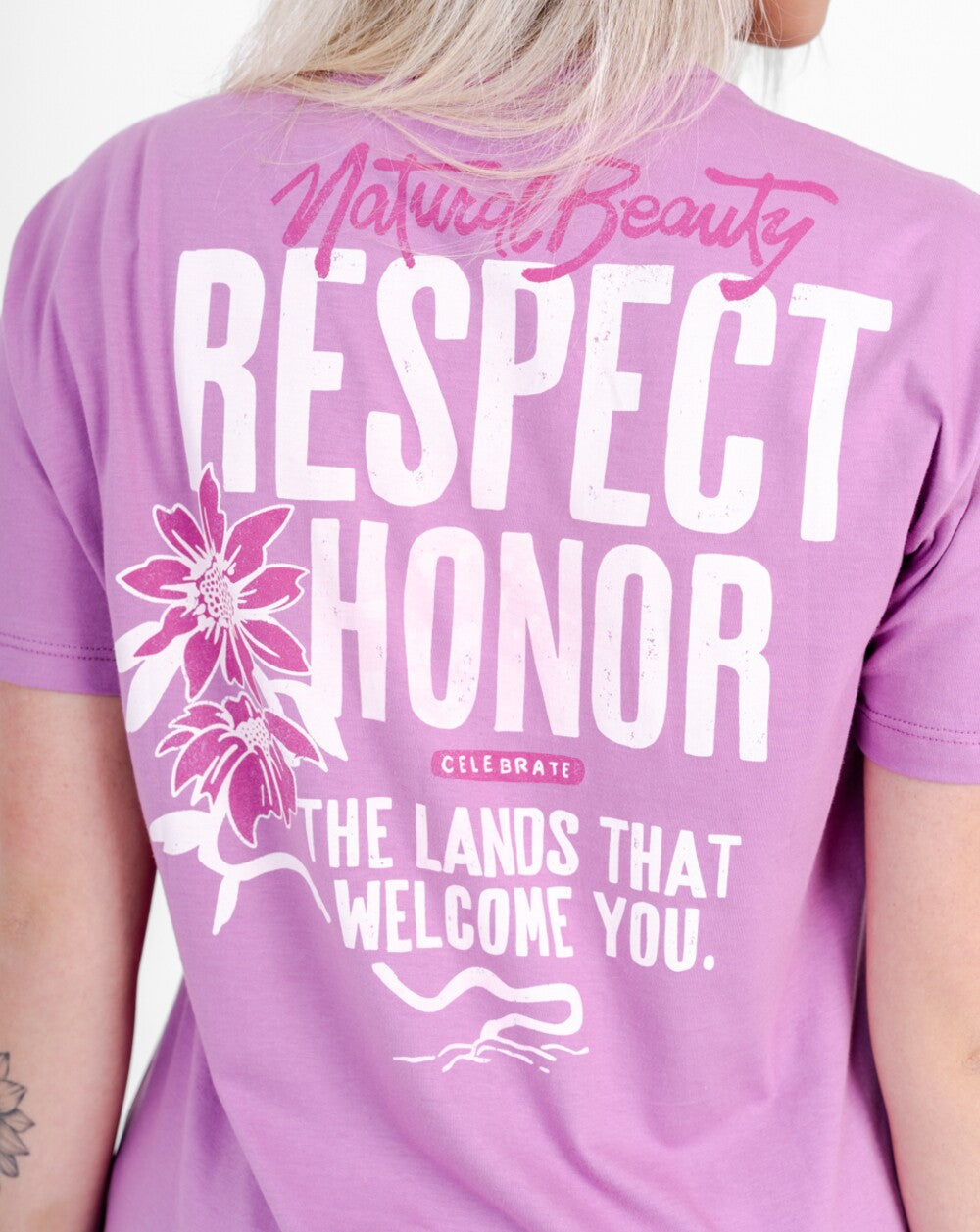 Camiseta All Gender Respect - Roxo Beat
