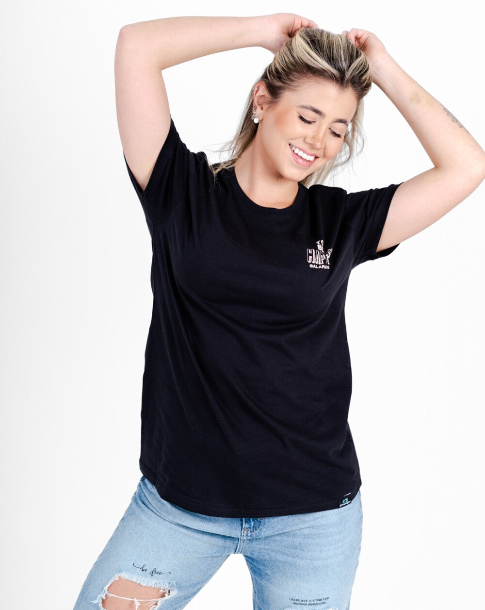 Camiseta All Gender Be Happy - Preta