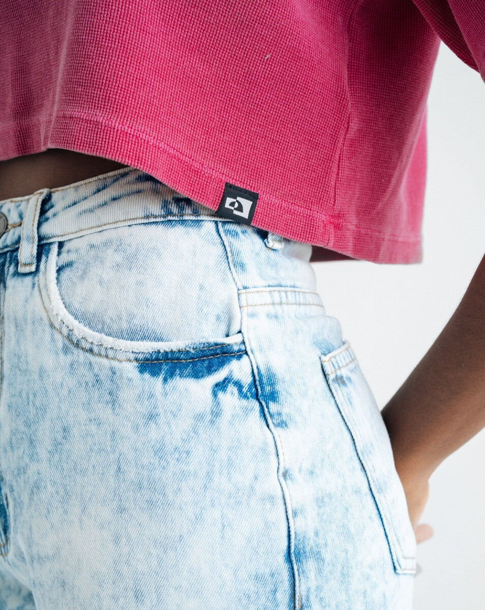 Cropped Essencial Feminino Daily - Rosa