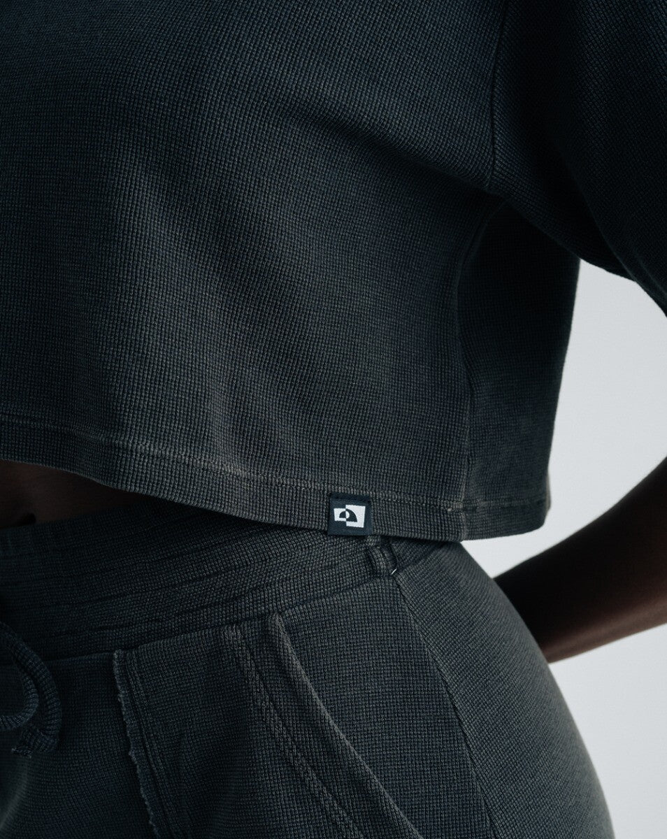 Cropped Essencial Feminino Daily - Grafite