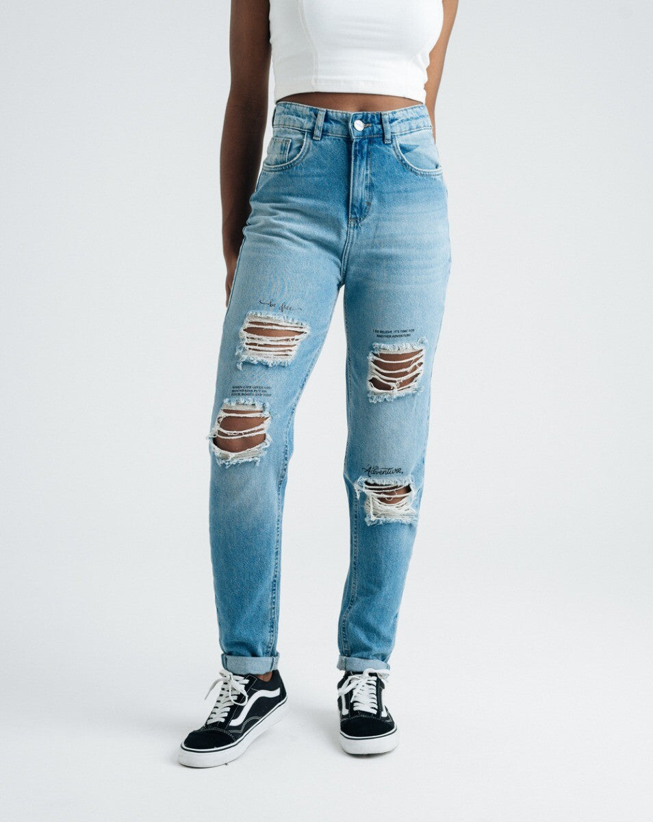 Calça Jeans Boyfriend Quotes
