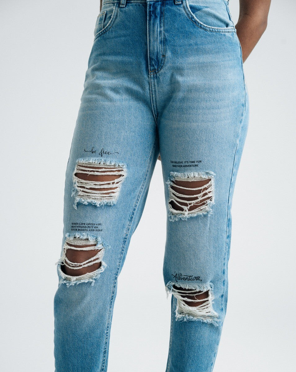 Calça Jeans Boyfriend Quotes