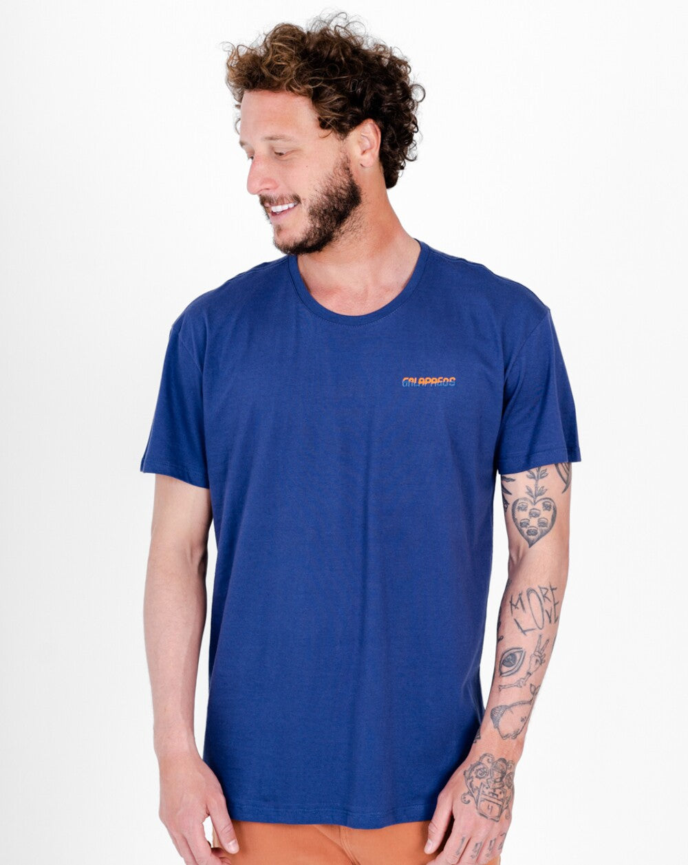Camiseta All Gender Ocean Drive - Azul Marinho