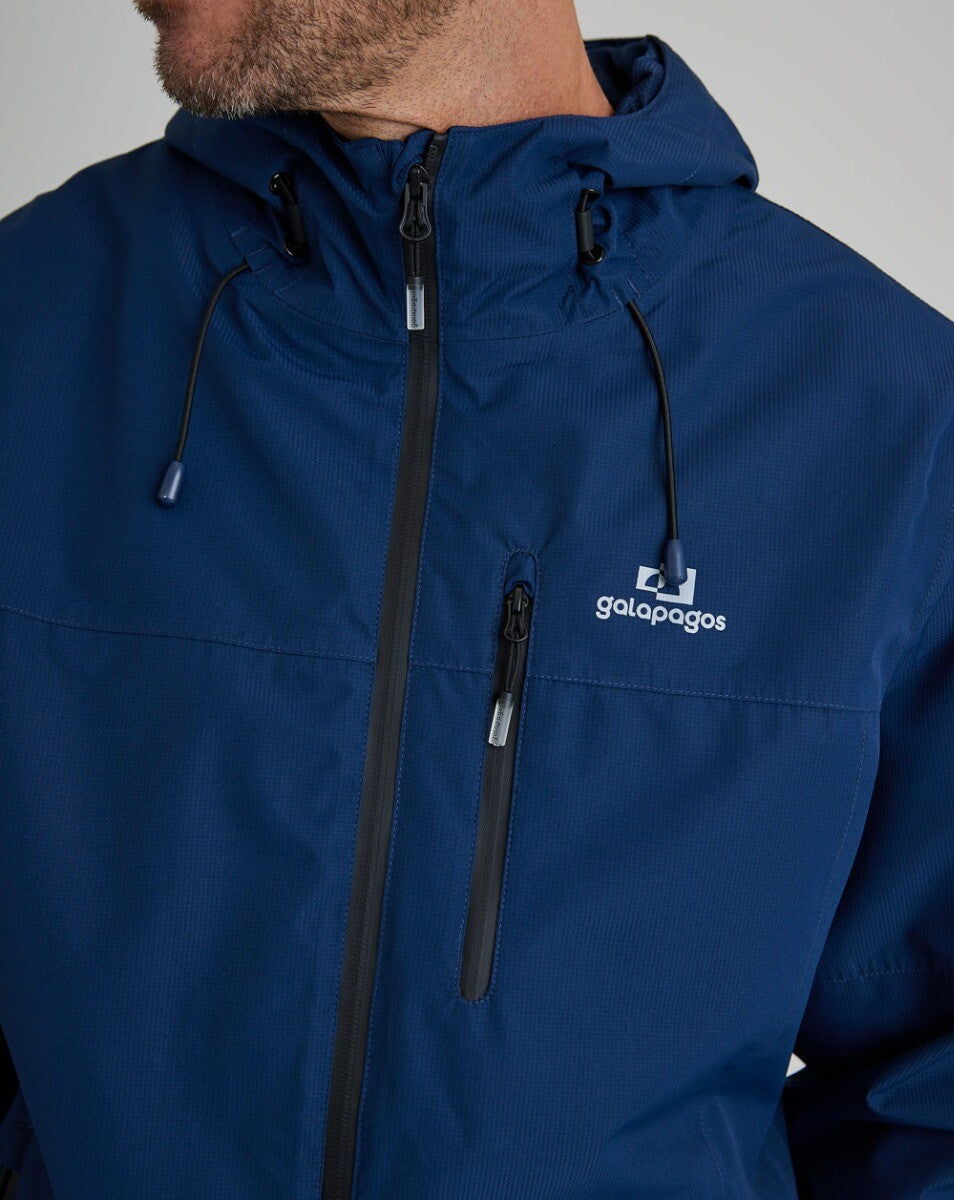 Jaqueta Impermeável Masculina Darwin 2.0 - Azul Marinho
