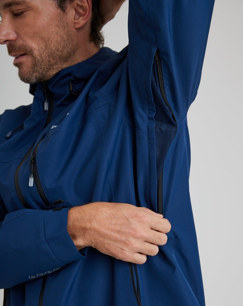 Jaqueta Impermeável Darwin 2.0 Masculina - Azul Marinho