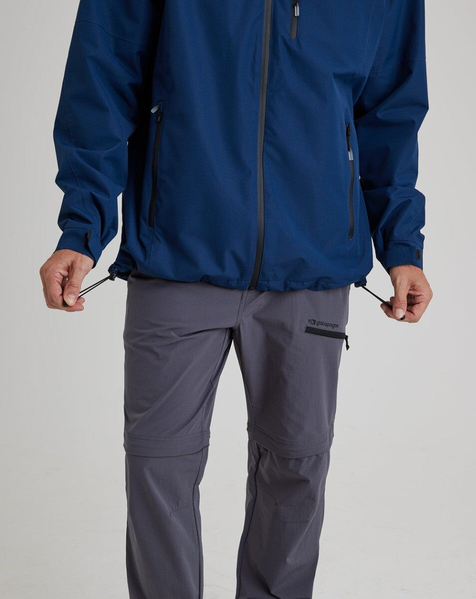 Jaqueta Impermeável Masculina Darwin 2.0 - Azul Marinho