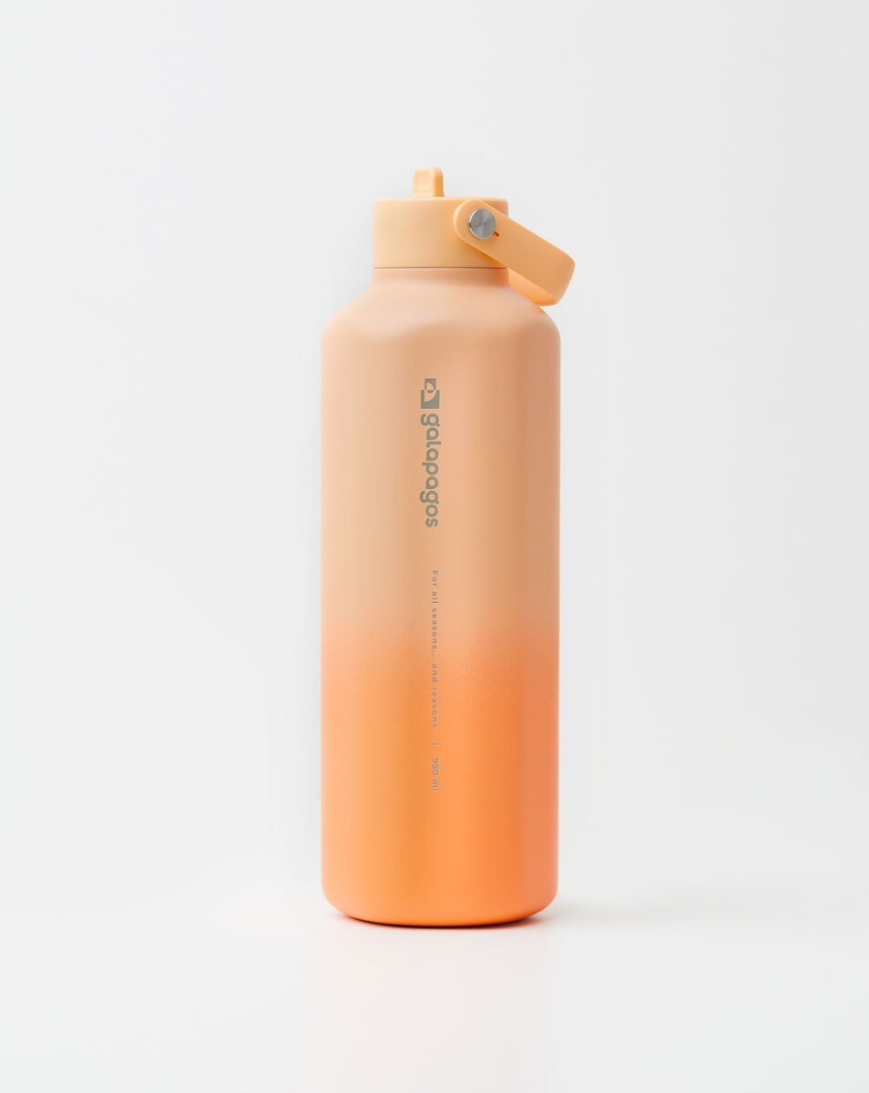 Garrafa River 950ml - Degradê Pêssego