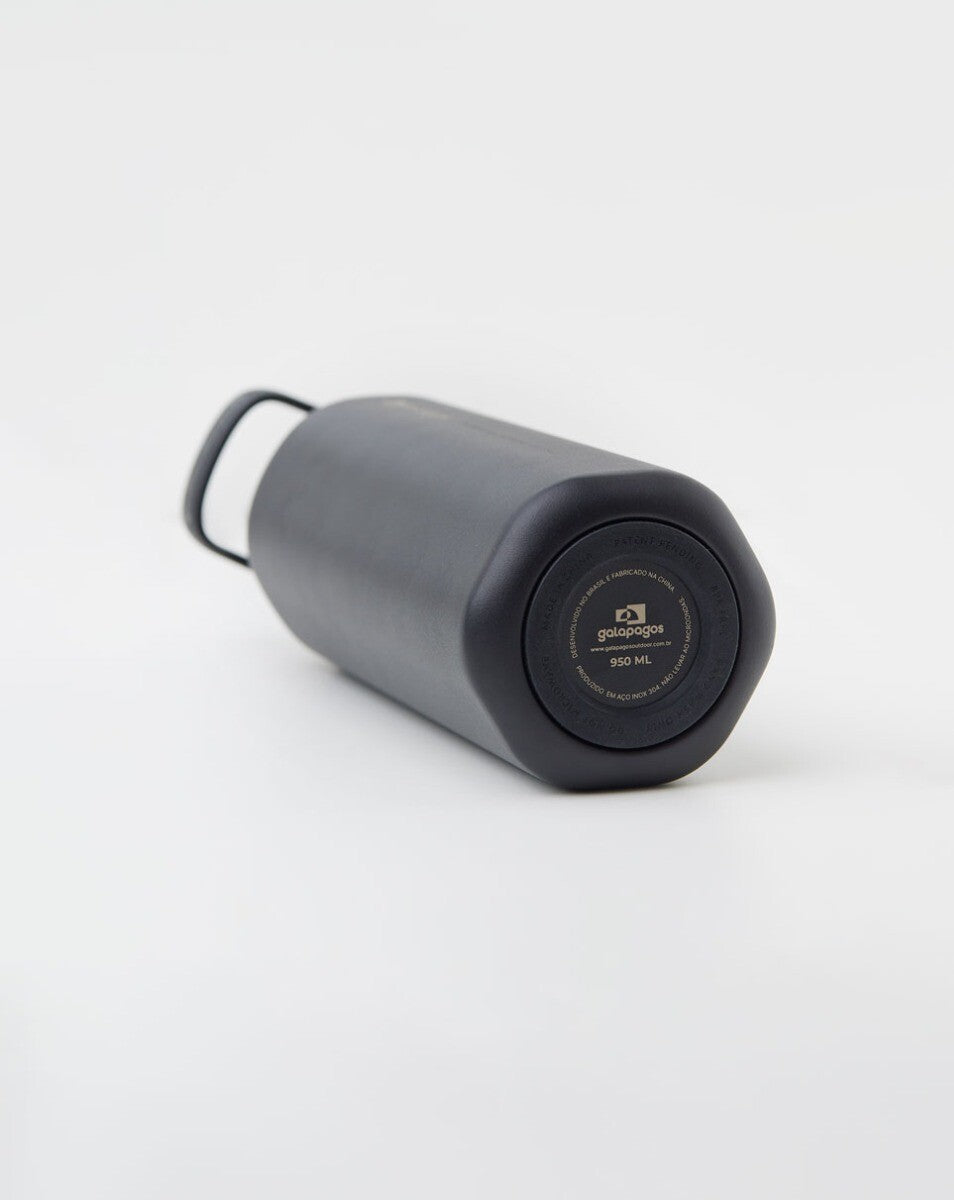 Garrafa River 950ml - Preta