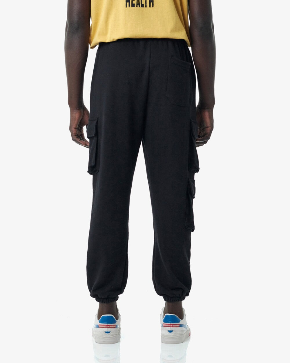Calça de Moletom Cargo All Gender Crowd - Preto