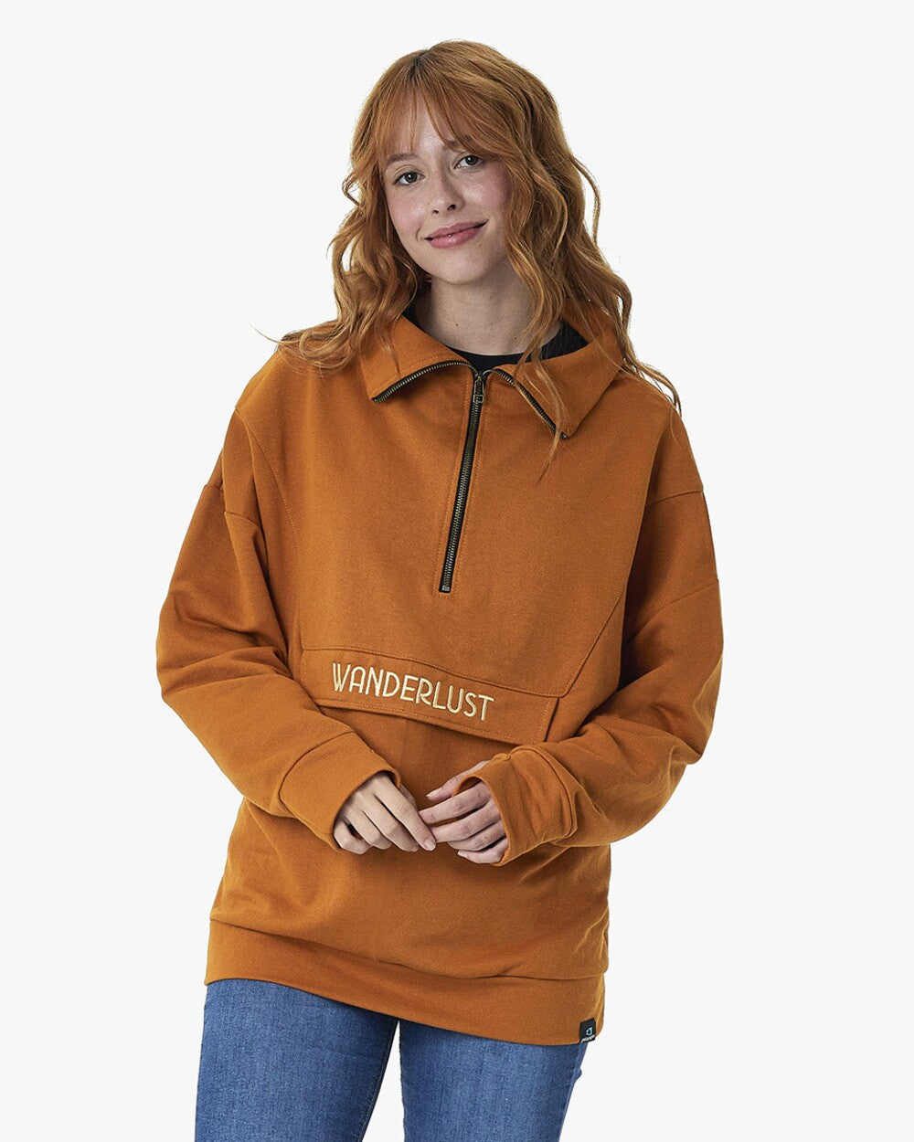 Moletom All Gender Wanderlust - Mostarda