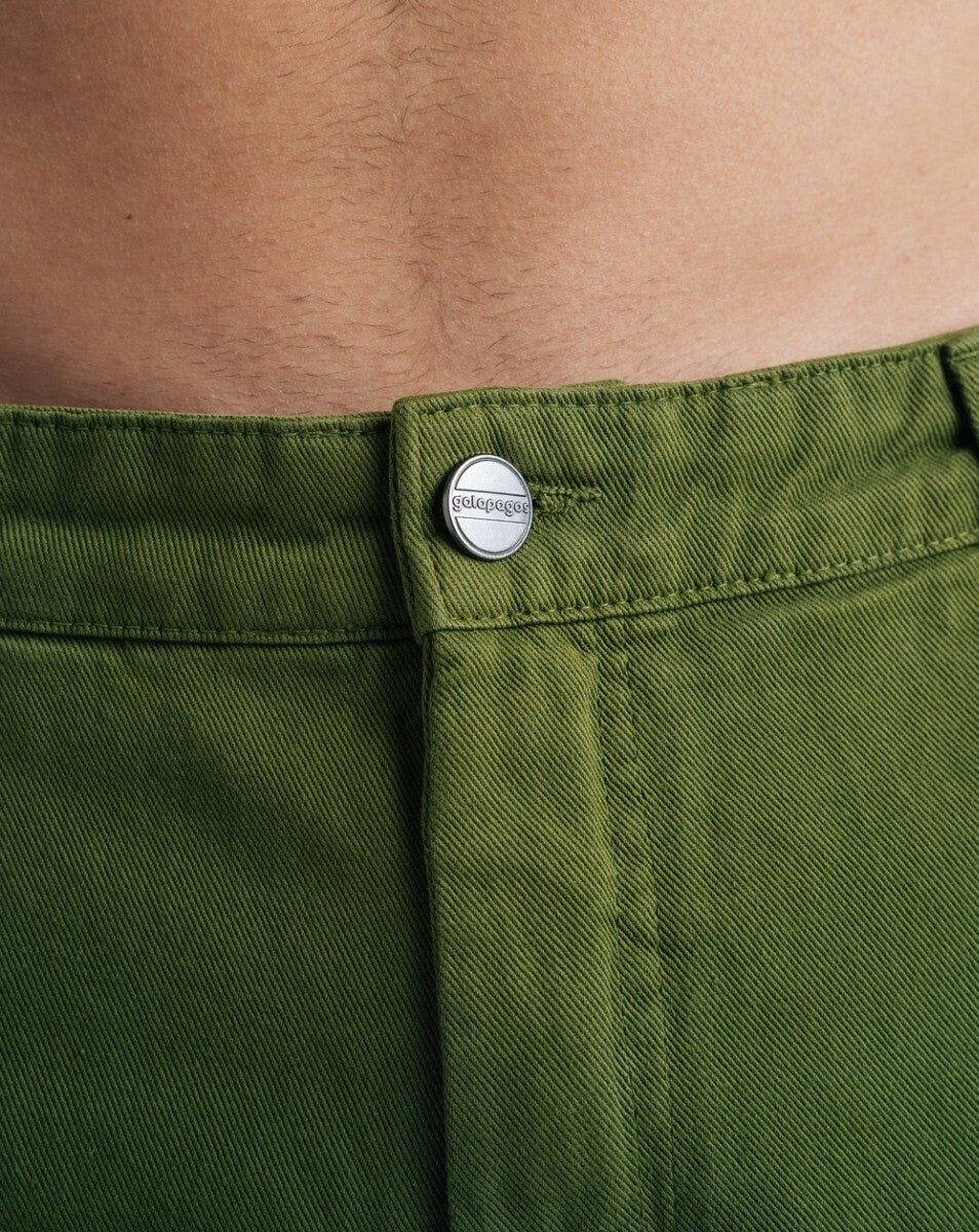 Bermuda de Sarja Sequoia - Verde Oliva
