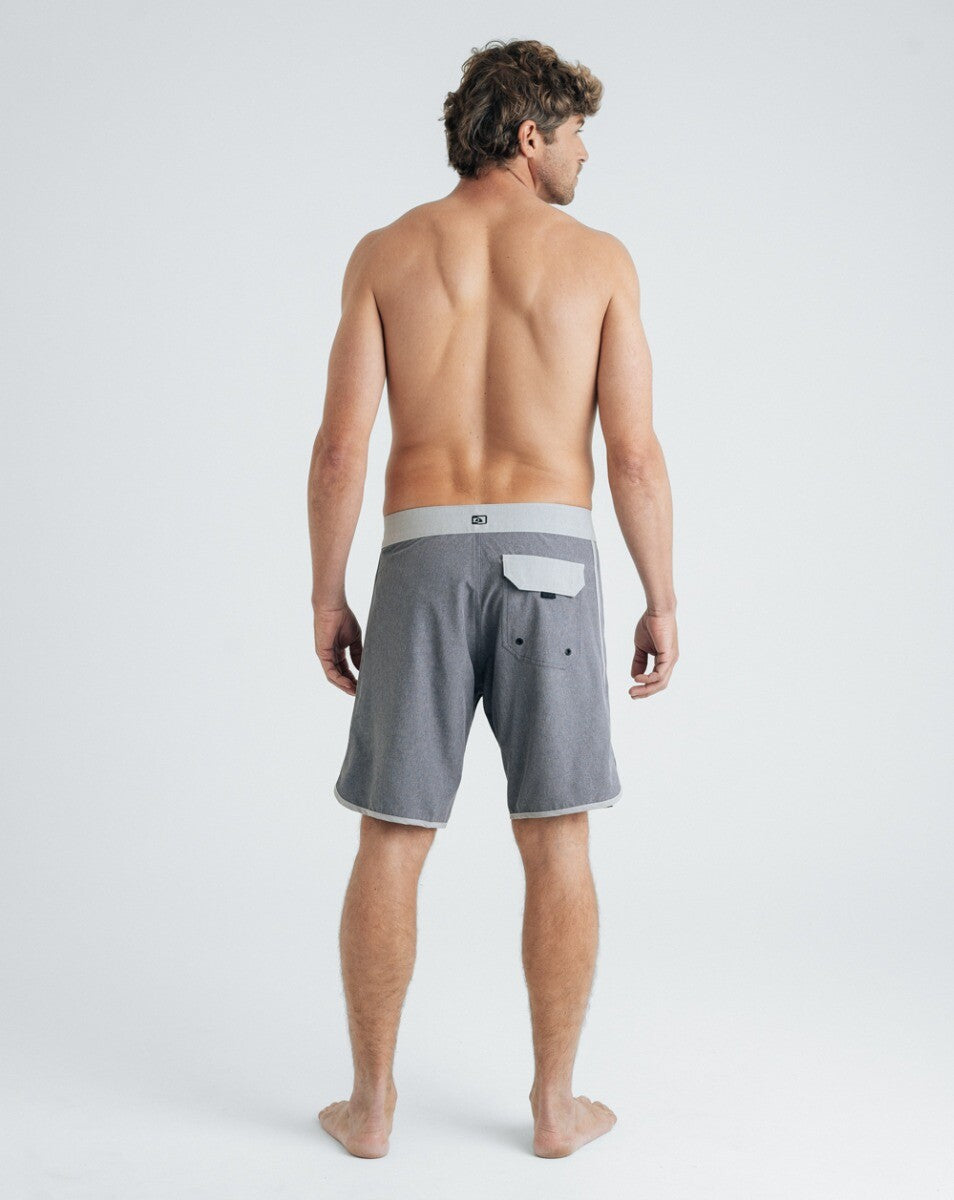 Boardshort Narval - Chumbo e Cinza Mescla