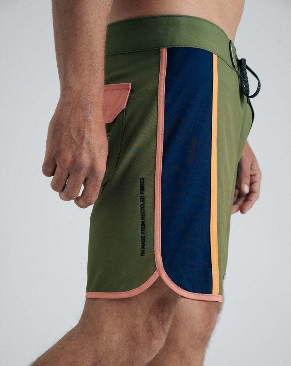 Boardshort Netuno Verde - Collab Teco Padaratz