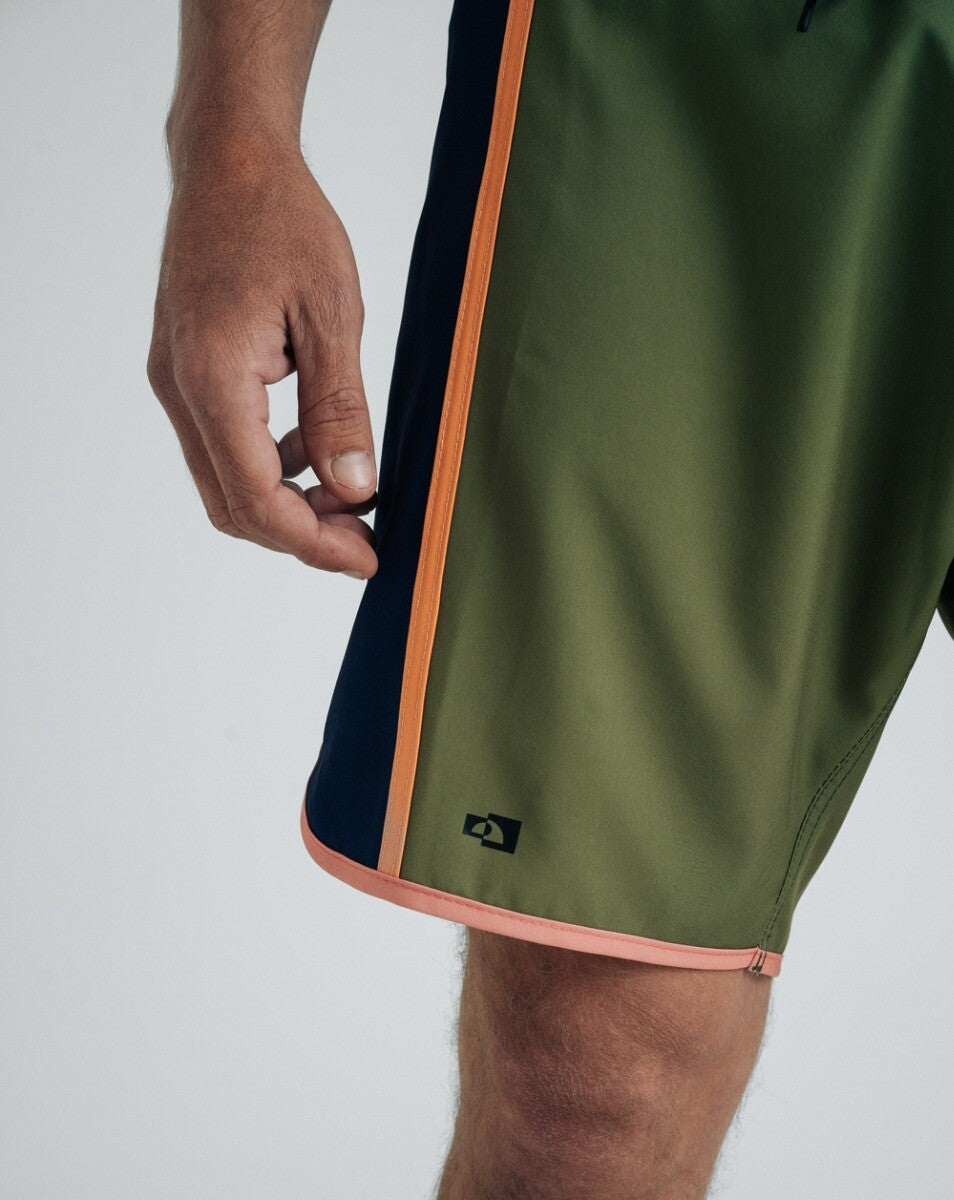 Boardshort Netuno Verde - Collab Teco Padaratz