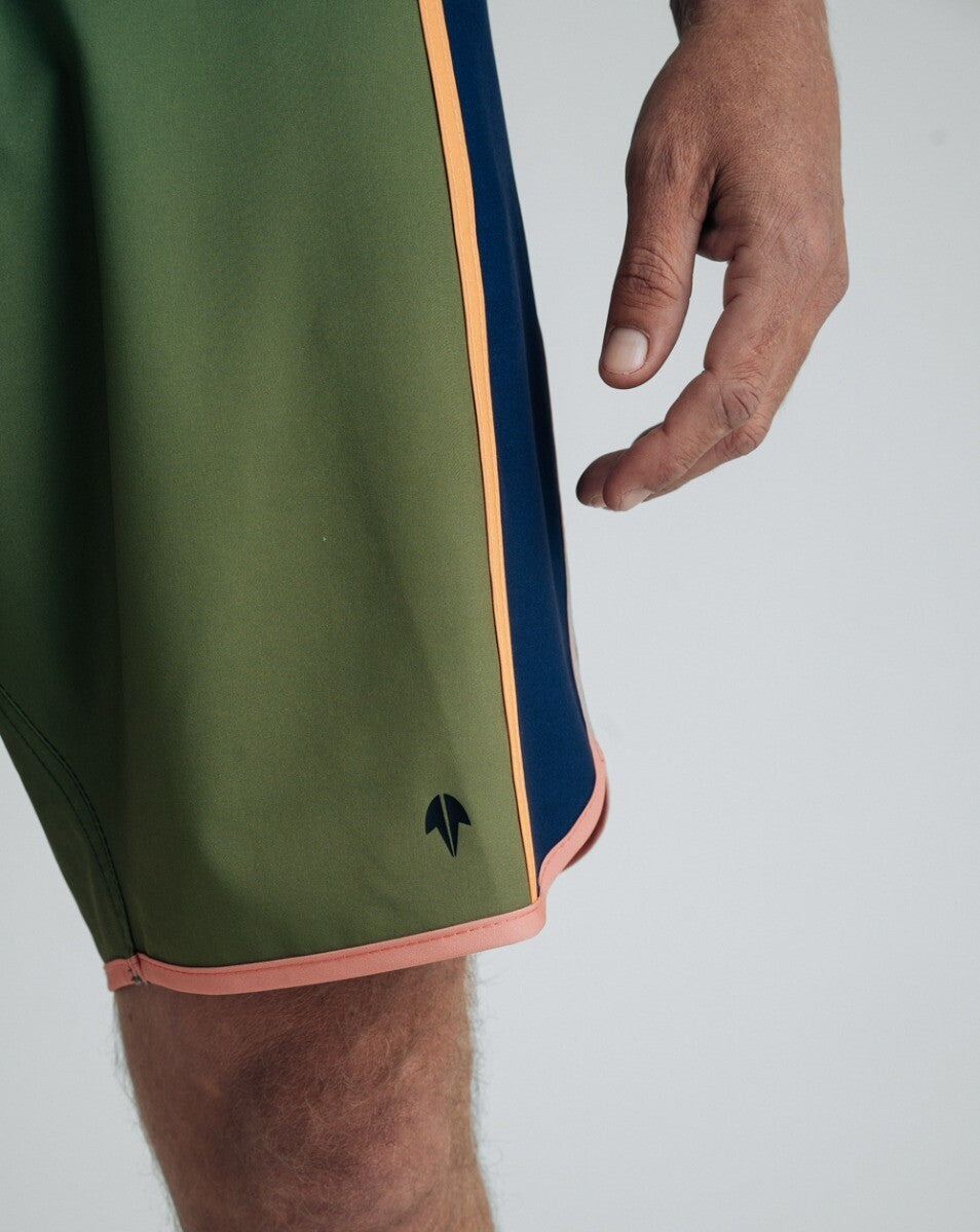 Boardshort Netuno Verde - Collab Teco Padaratz