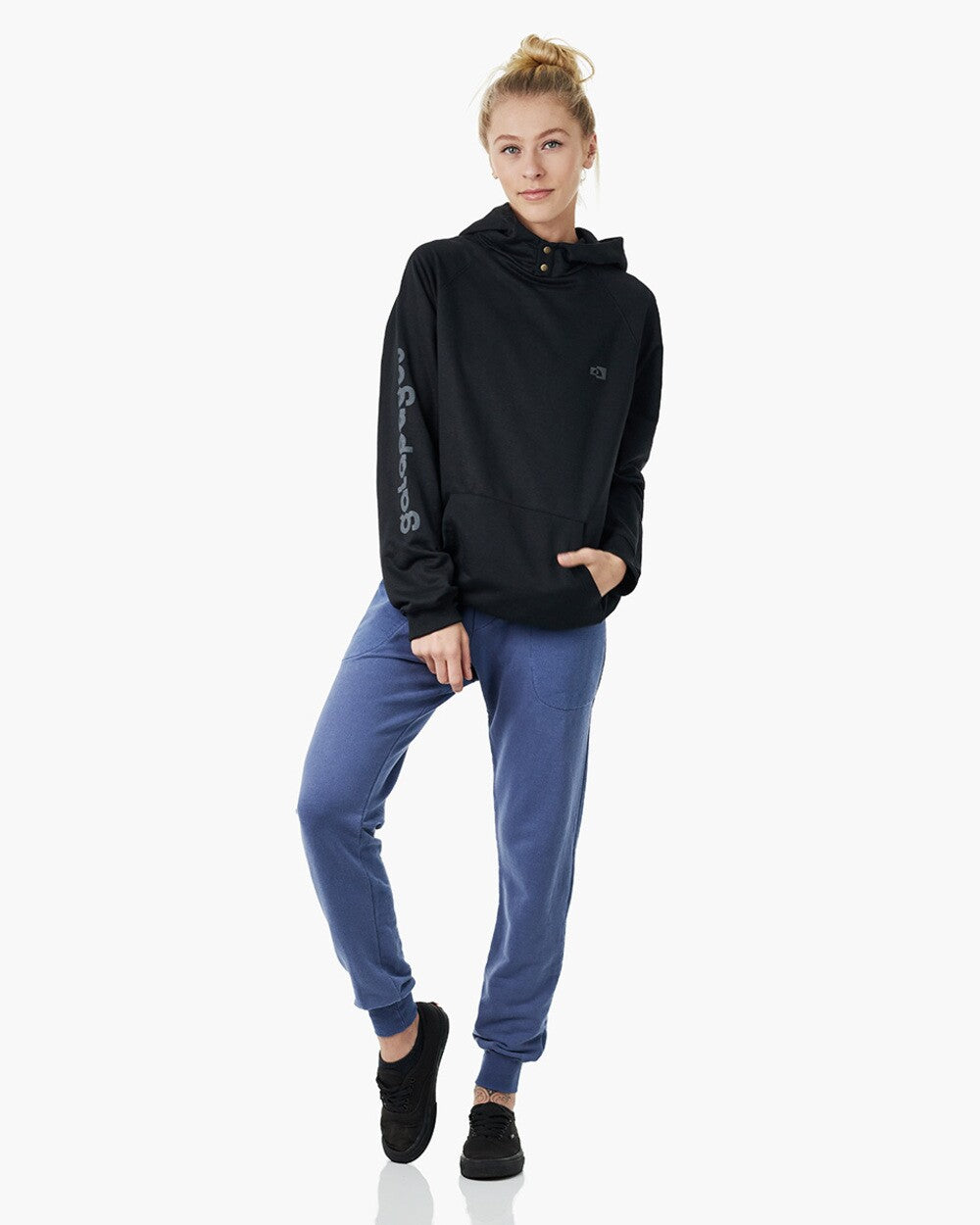 Moletom Feminino Koala - Preto