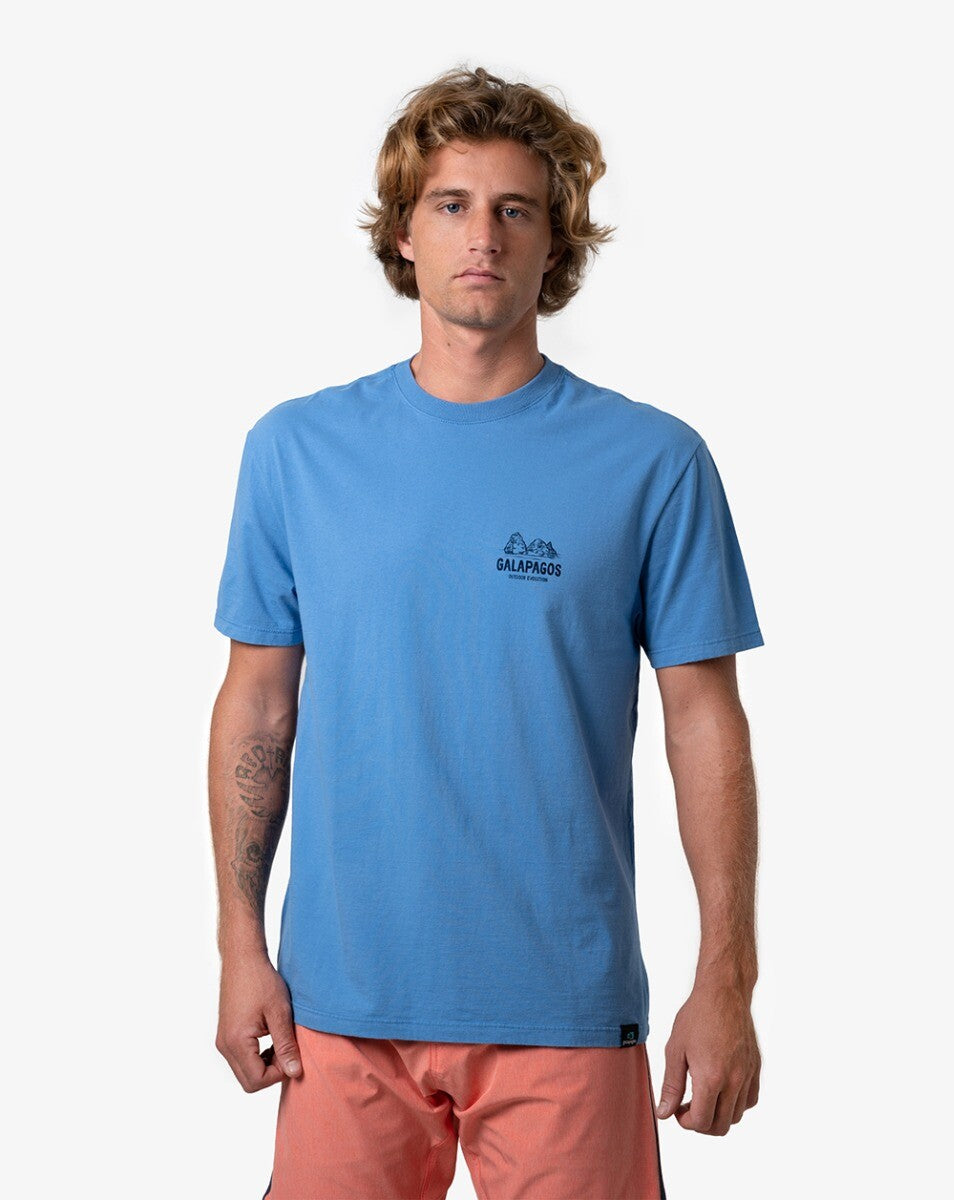Camiseta All Gender Surfer Girl - Azul