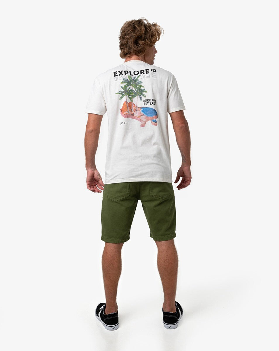 Camiseta All Gender Explore - Off White