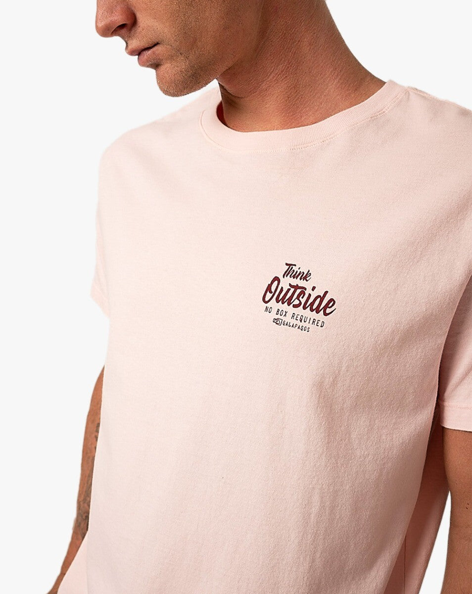 Camiseta All Gender No Box - Rosa