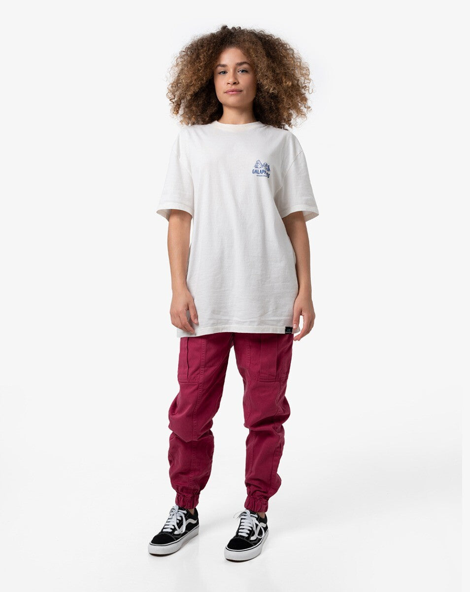 Camiseta All Gender Surfer Girl - Off White