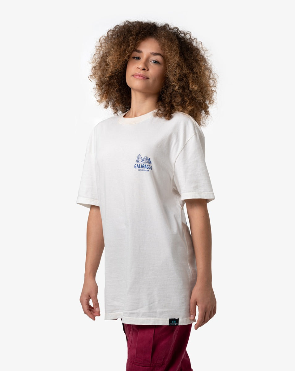 Camiseta All Gender Surfer Girl - Off White