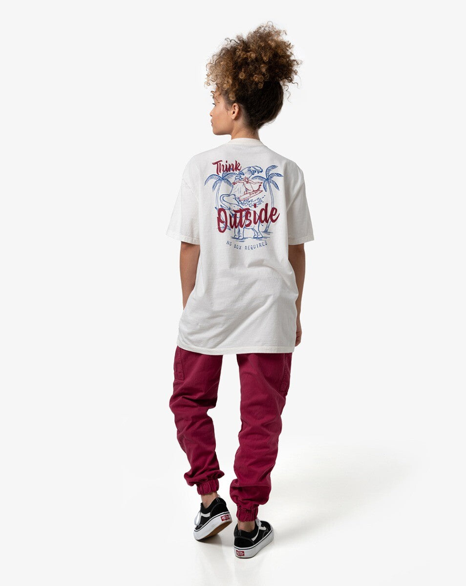 Camiseta All Gender No Box - Off White