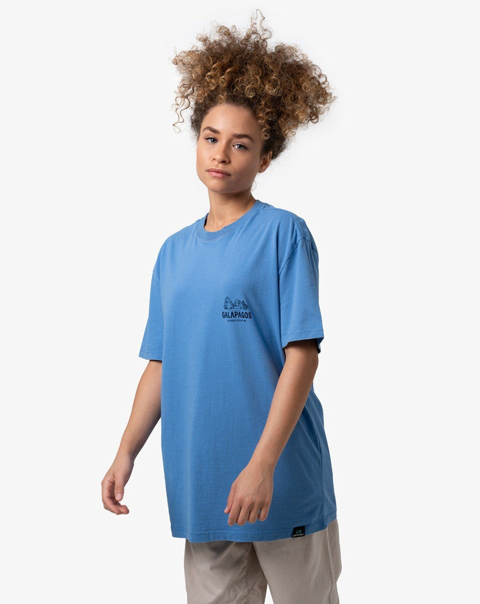 Camiseta All Gender Surfer Girl - Azul