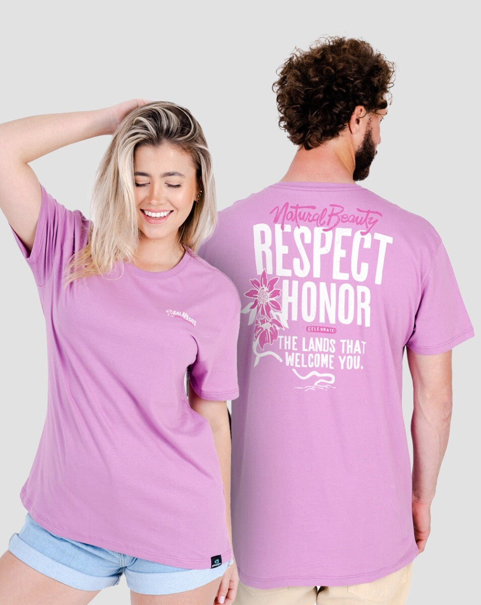 Camiseta All Gender Respect - Roxo Beat