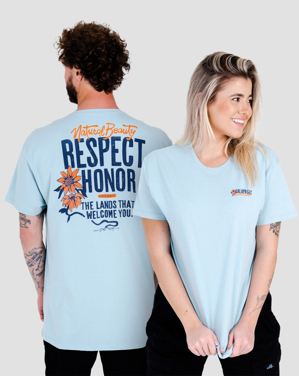 Camiseta All Gender Respect - Turquesa