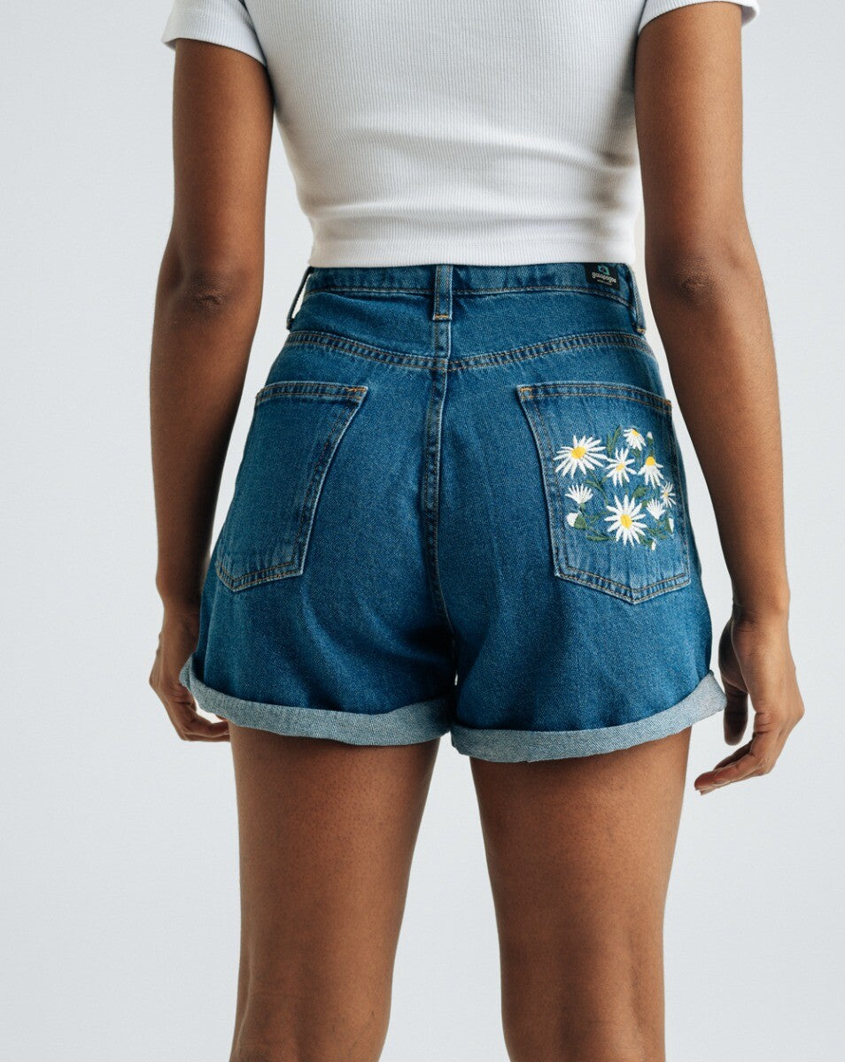 Shorts Jeans Mom Daisy