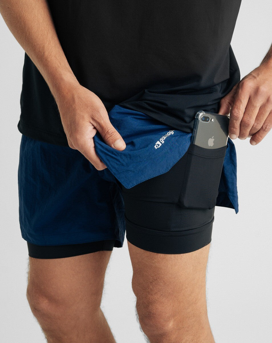 Shorts Running Masculino Koha - Azul