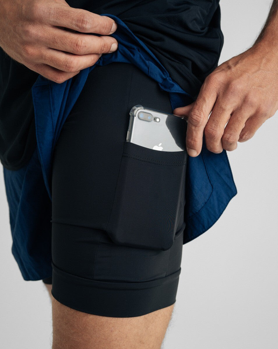 Shorts Running Masculino Koha - Azul