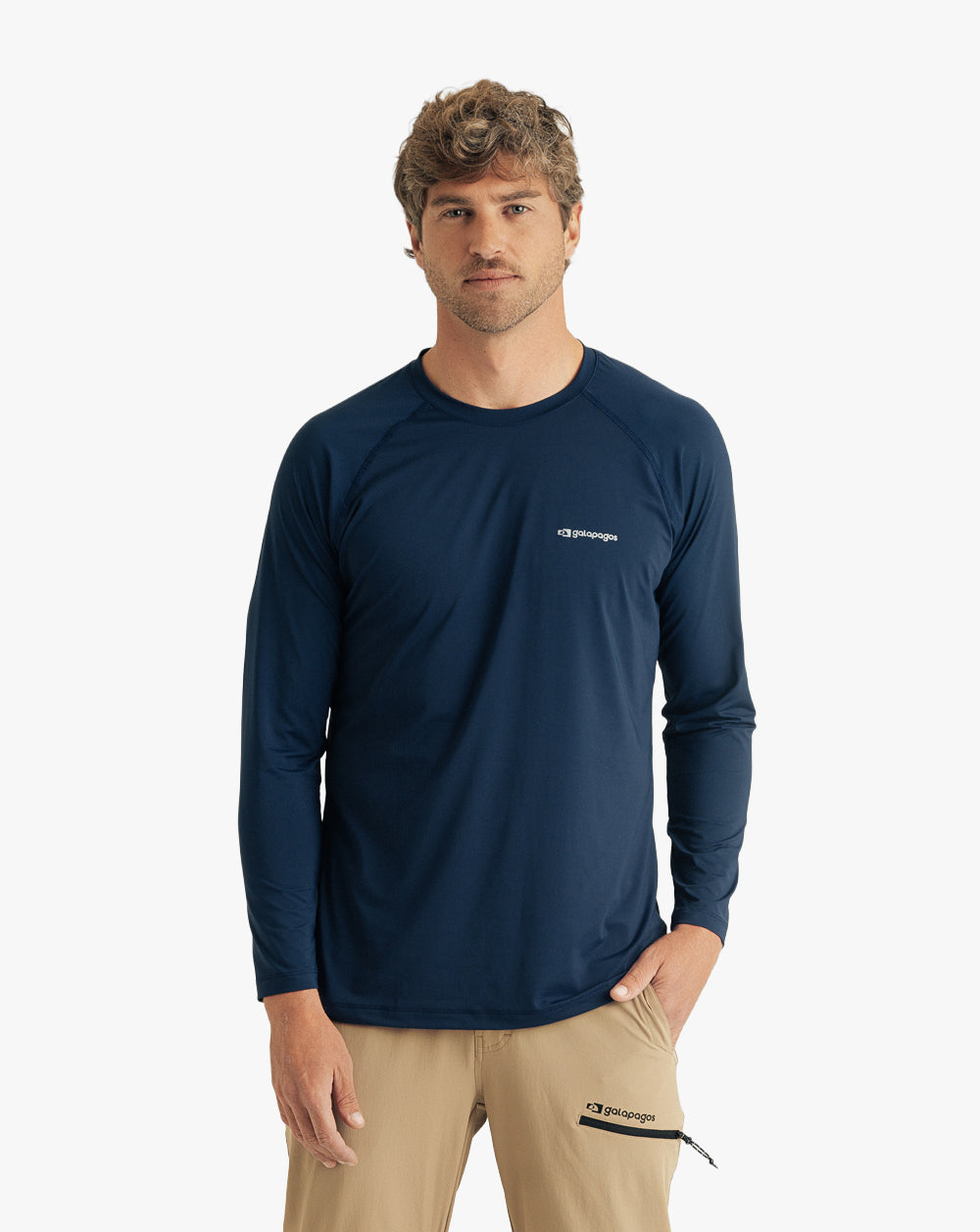 Blusa Segunda Pele UV Vella Masculina - Azul Marinho