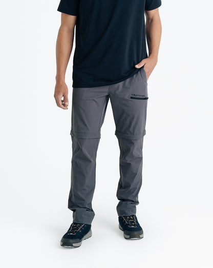 Calça Conversível Atlas Masculina - Cinza