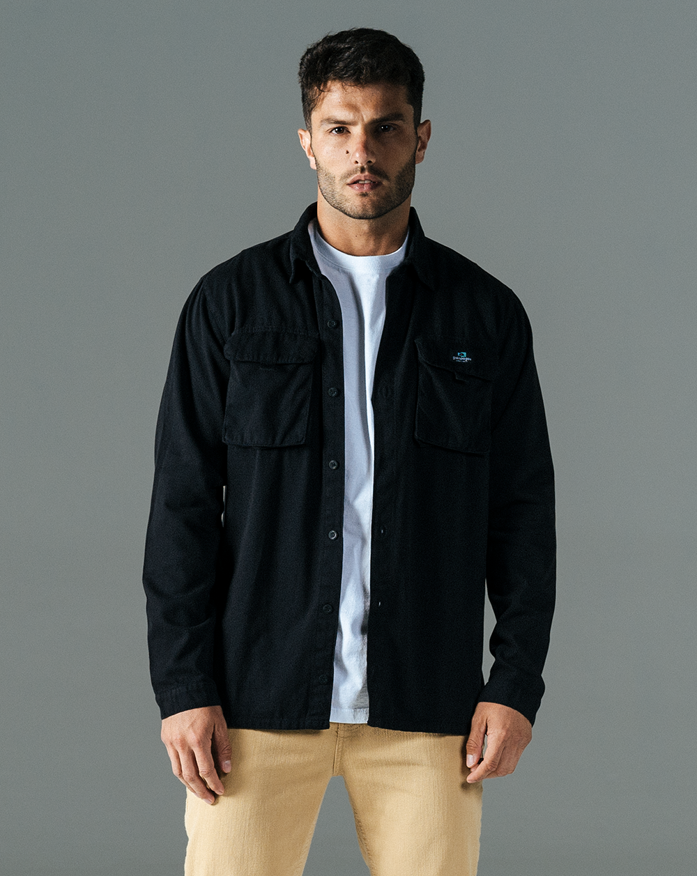 Camisa Masculina Bold - Preta