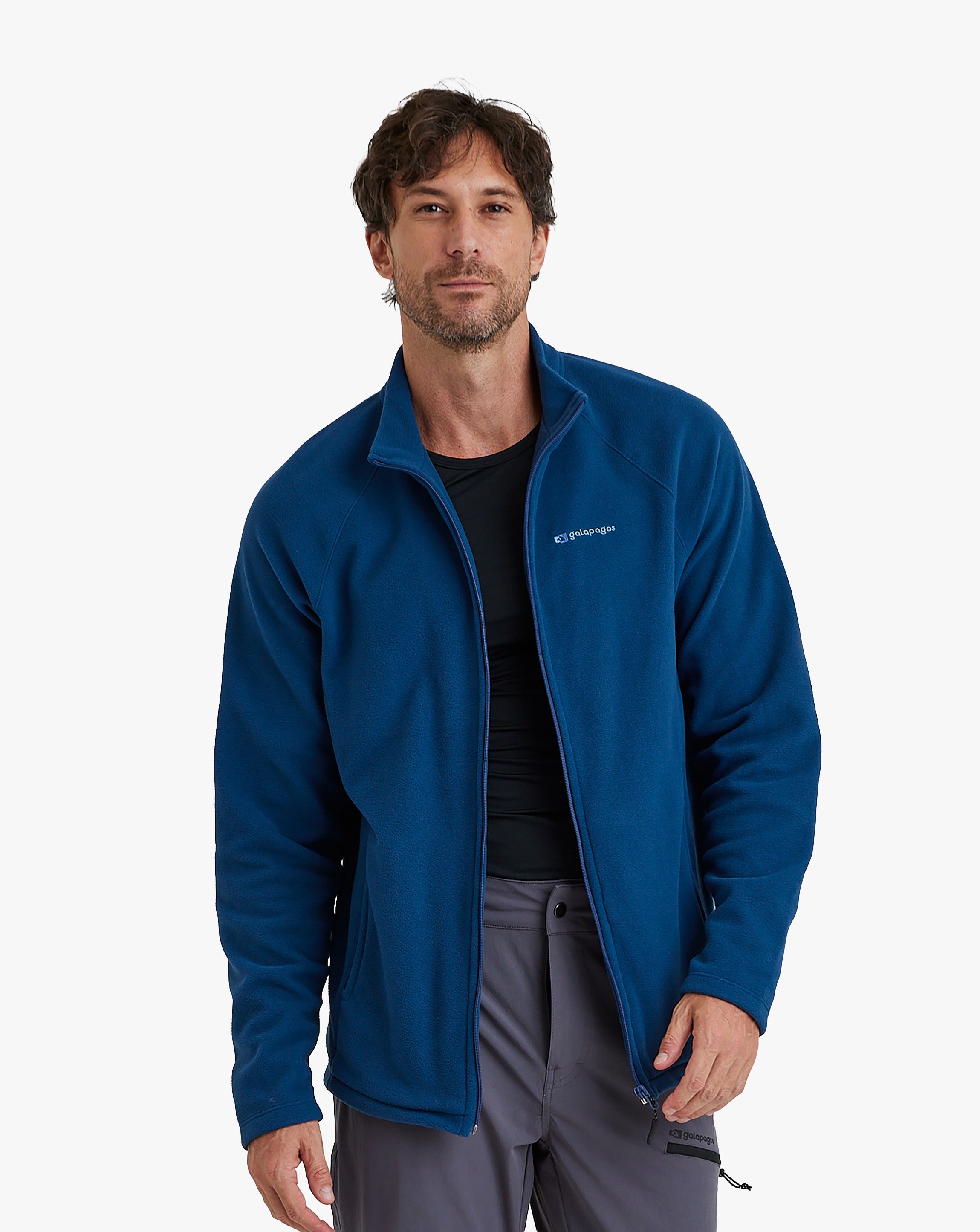 Jaqueta Fleece Kathmandu Masculina Marinho | Galapagos – Galapagos
