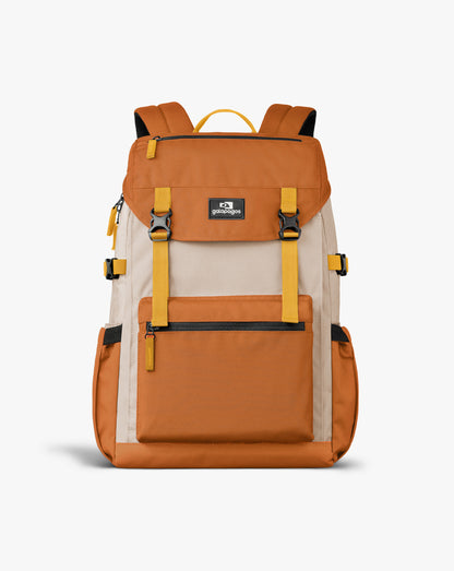 Mochila Pelican 30L - Terracota e Cáqui - Galapagos Outdoor