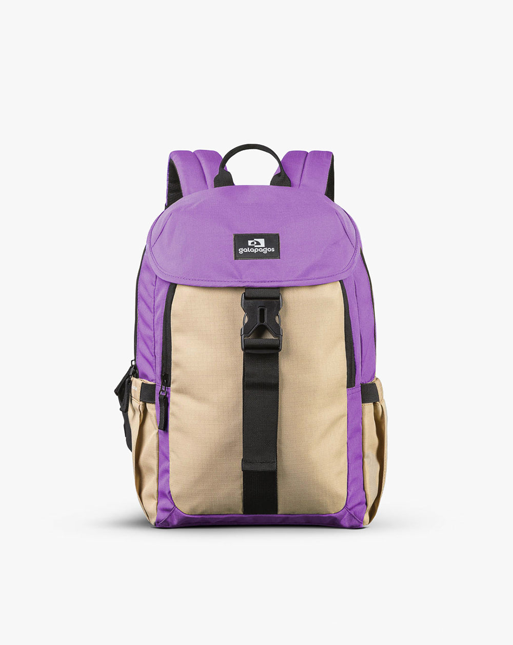 Mochila Gaivota 15L - Roxo e Cáqui