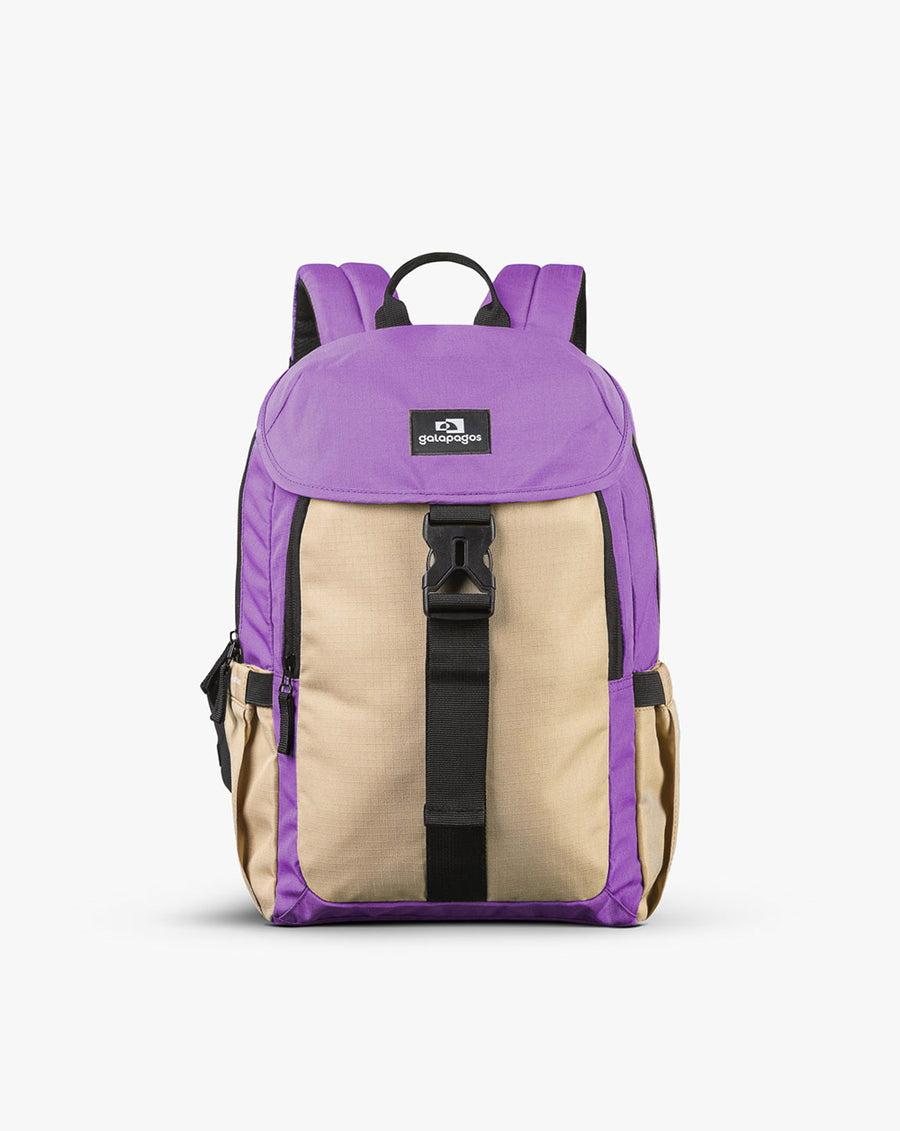 Mochila Gaivota 15L - Roxo e Cáqui - Galapagos Outdoor