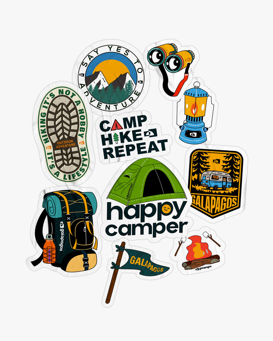 Pack de adesivos Soul Adventure - Galapagos Outdoor