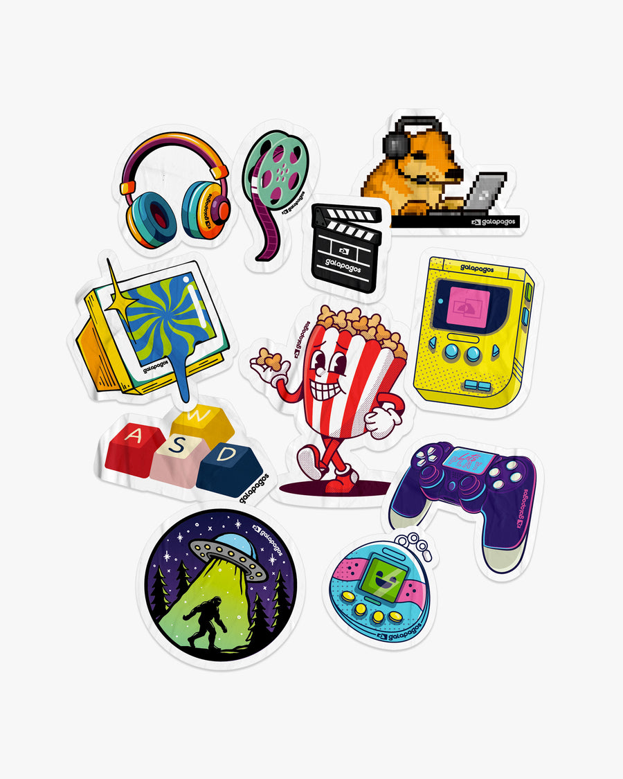 Pack de adesivos Soul Geek - Galapagos Outdoor