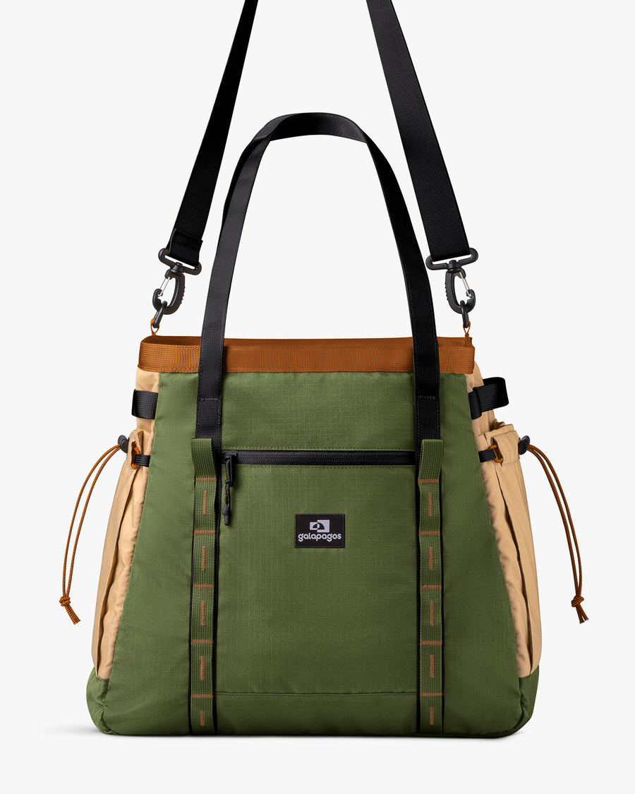 Bolsa Tote All-In 35L - Verde e Cáqui