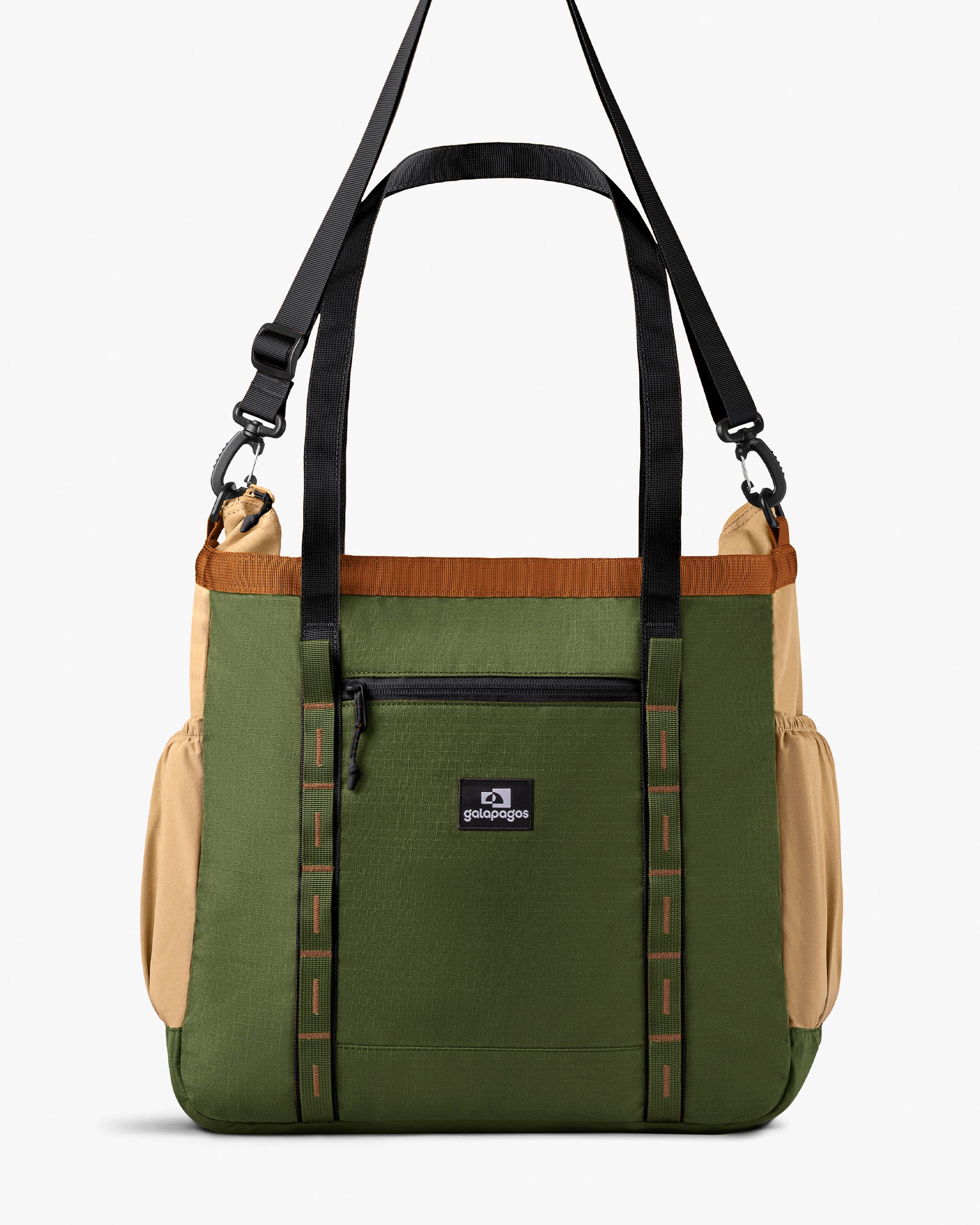 Bolsa Tote All-In Daily 21L - Verde e Cáqui