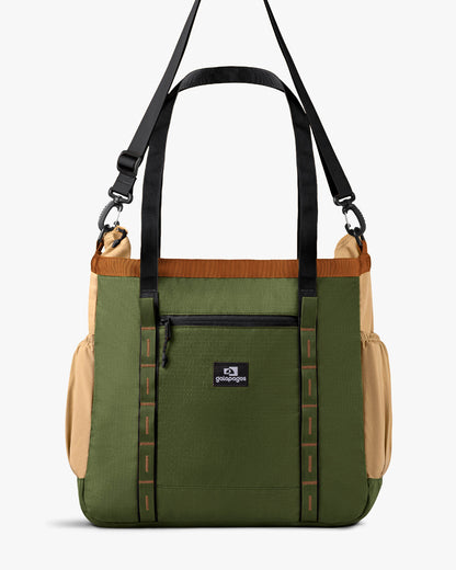 Bolsa Tote All-In Daily 21L - Verde e Cáqui