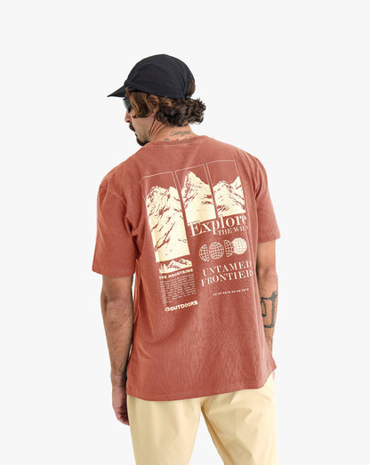 Camiseta Explore All Gender - Terracota