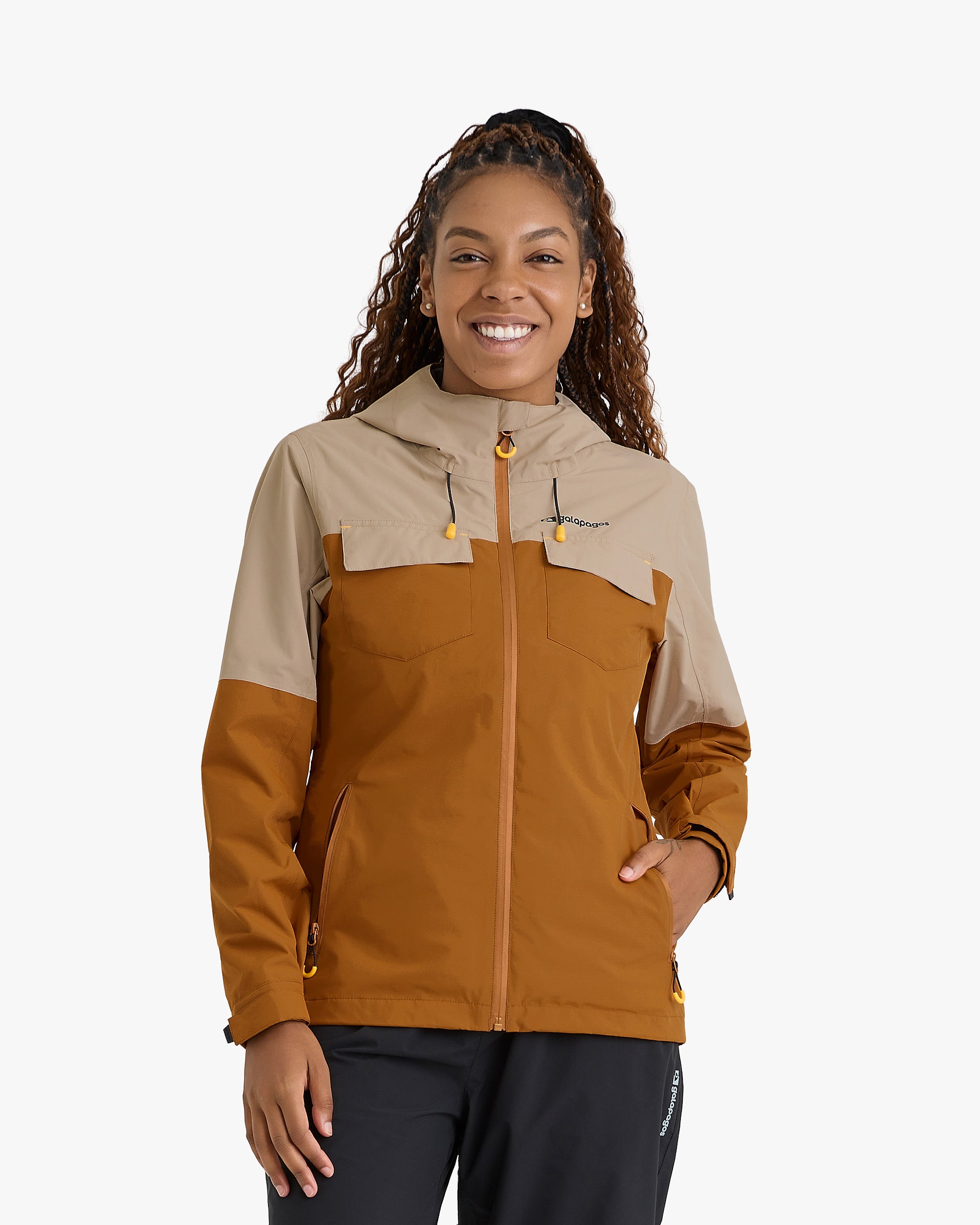 Jaqueta Impermeável Darwin Heat Feminina - Terracota