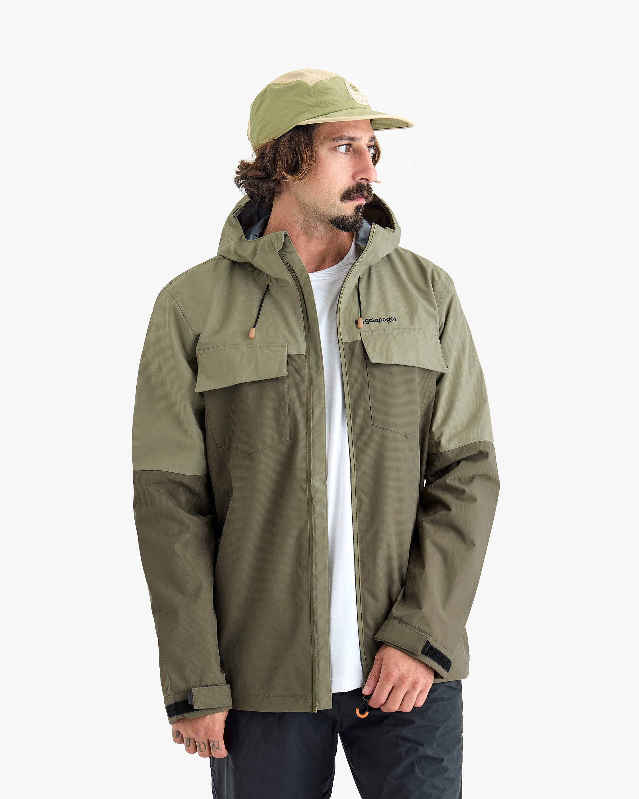 Jaqueta Impermeável Darwin Heat Masculina - Verde